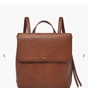 Claire Backpack Brandy color